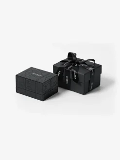 Alianza de boda de oro rosa de 18K