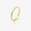Alianza de oro amarillo de 18K
