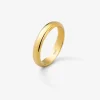 Alianza de oro amarillo de 18K
