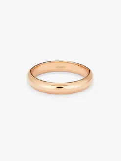 Alianza de oro rosa de 18K