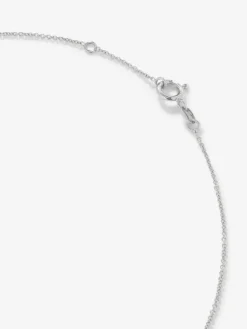 Colgante de plata 925 con cuarzo citrino en talla cushion de