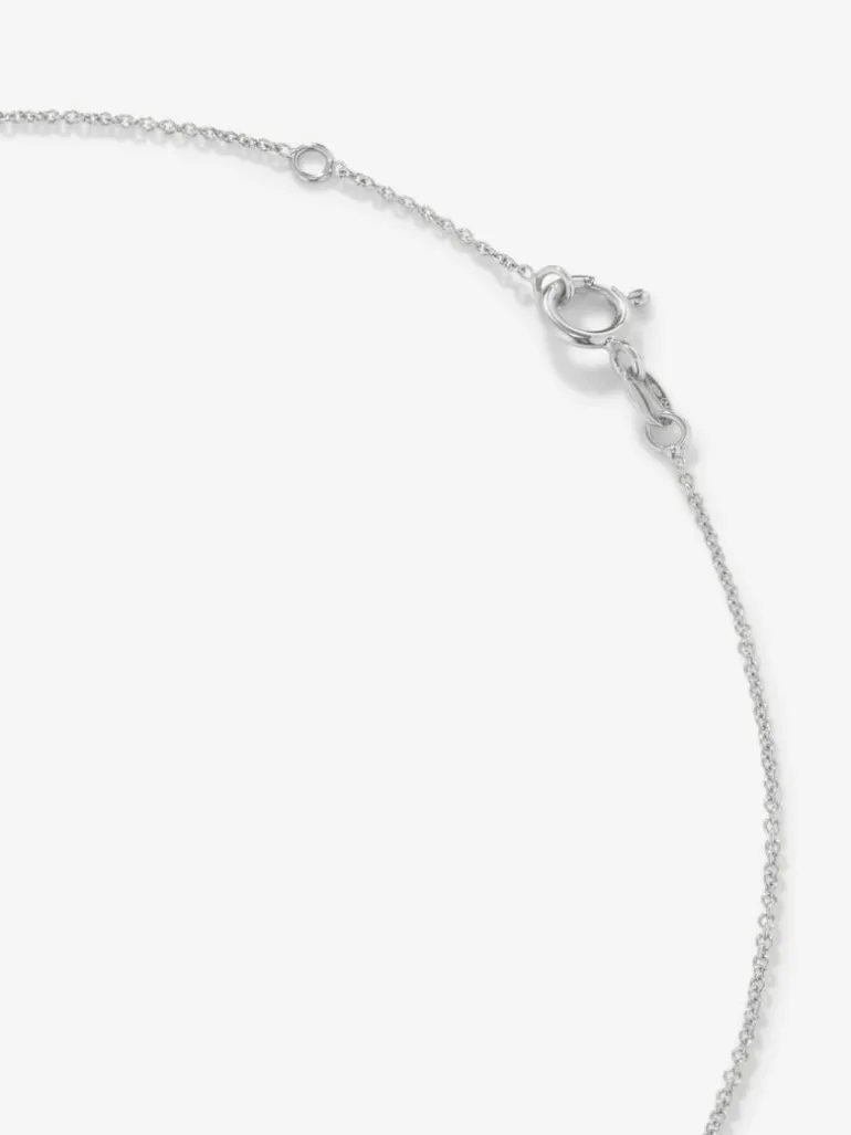 Colgante de plata 925 con cuarzo citrino en talla cushion de