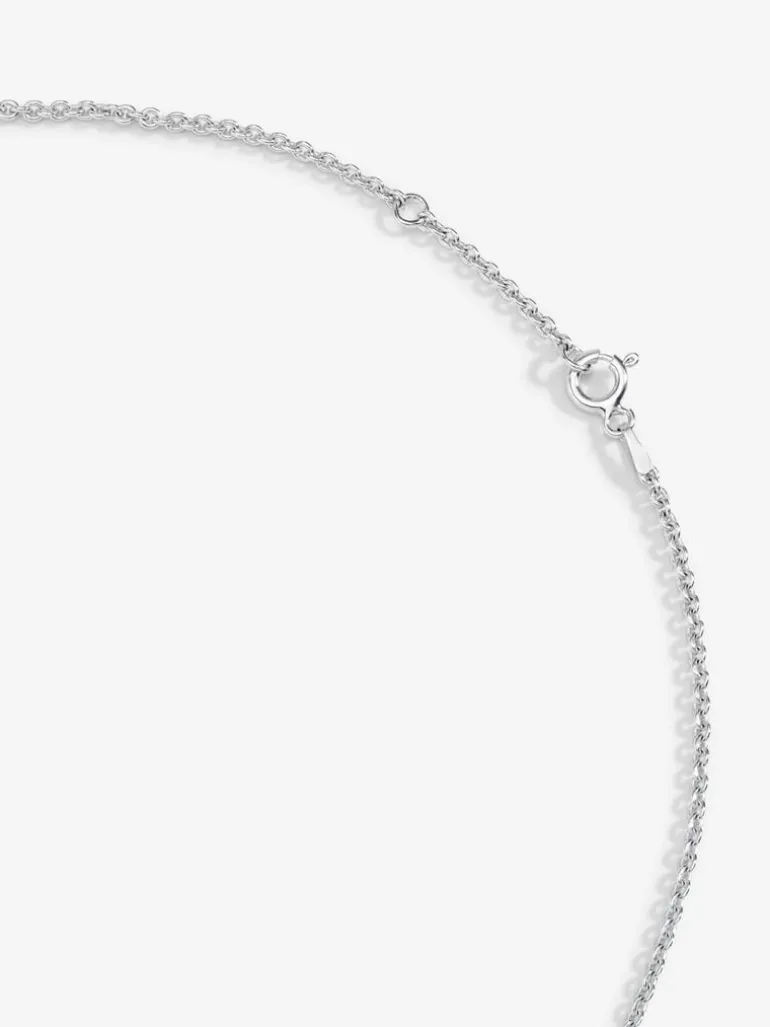 Colgante de plata 925 con topacio azul london, topacio azul swiss y amatista morada en talla brillante