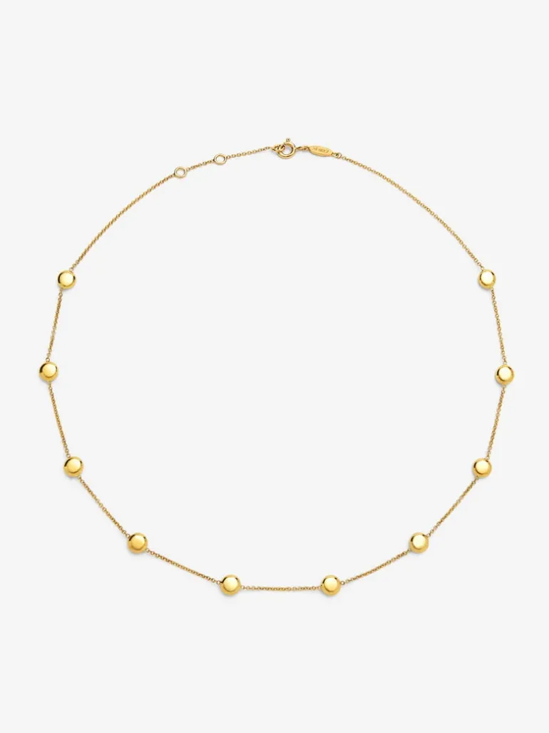 Collar de oro amarillo de 18K