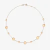 Collar de oro rosa de 18K