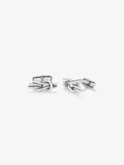 Gemelos de plata 925 con nudo