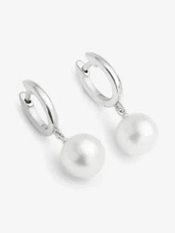 Pendientes de plata 925 con perlas australianas de 8,5 mm