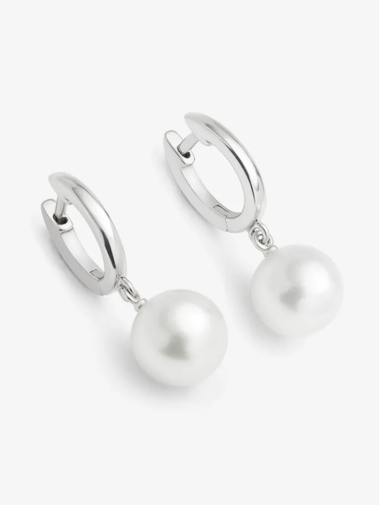 Pendientes de plata 925 con perlas australianas de 8,5 mm