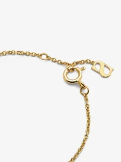 Pulsera de oro amarillo de 18K con 11 diamantes en talla brillante con un total de 0,16 cts