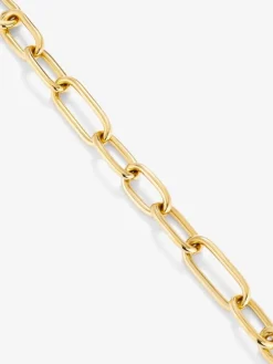 Pulsera eslabones extra grande oro amarillo de 18K