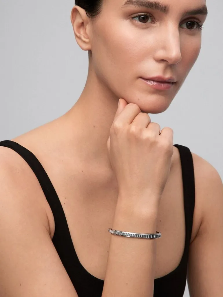 Pulsera rígida de plata 925