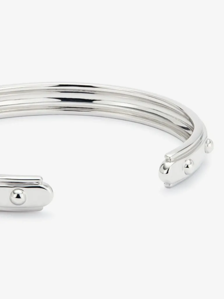 Pulsera rígida de plata 925