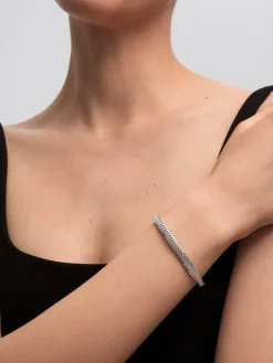 Pulsera rígida de plata 925