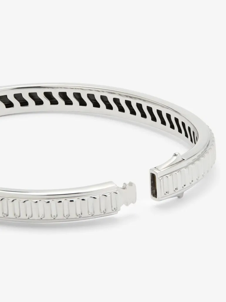 Pulsera rígida de plata 925