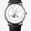 Reloj Blancpain Villeret de acero con pulsera de piel de cocodrilo, cristal de zafiro y movimiento autom&aacute;tico